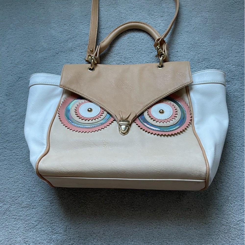 Rara Avis by Iris Apfel adorable owl purse